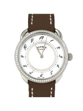 Hermes Also D Circle D SS Quartz Watch